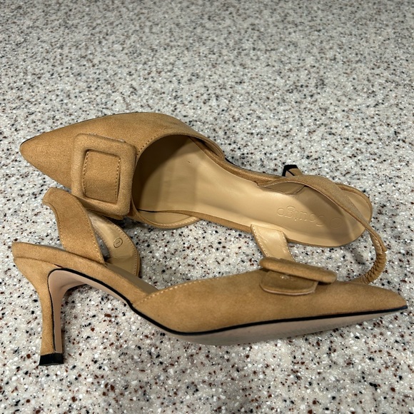 Coutgo Shoes - Coutgo Suede Heel